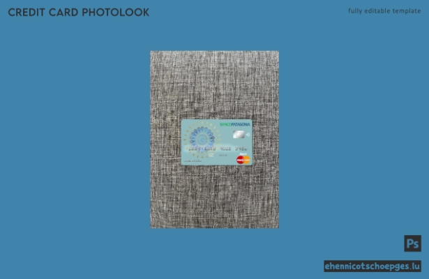 Argentinische Banco Patagonia Mastercard Fotolook-Beispielvorschau